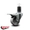 Service Caster 3'' Semi Steel Swivel 1-5/8'' Expanding Stem Caster Total Lock Brake SCC-EXTTL20S314-SSS-158 - alternate 3